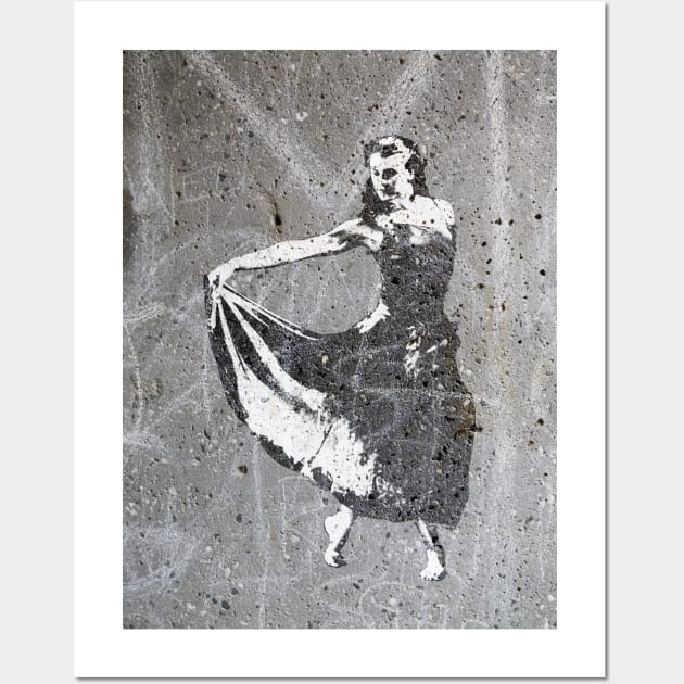 Dancer Stencil Dance Posters and Art Prints TeePublic
